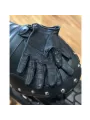 GUANTES SHIELD BLACK LEATHER-DMD