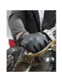 GUANTES SHIELD BLACK LEATHER-DMD