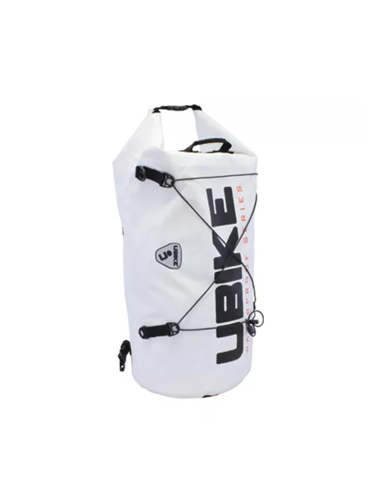 Sac Etanche Blanc Cylinder Bag 50L Ubike