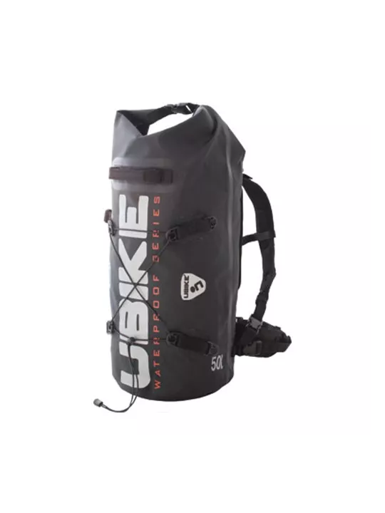 Wasserdichte Tasche Schwarz Cylinder Bag 50L Ubike
