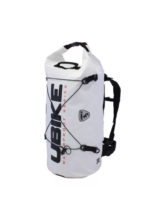 Sac Etanche Blanc Cylinder Bag 30L Ubike