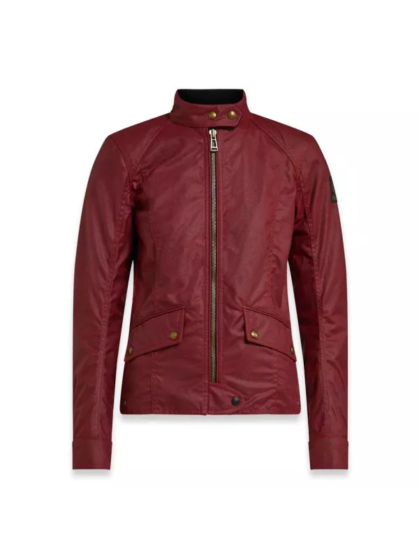 Blouson Moto Vintage Femme Textile Antrim - Belstaff