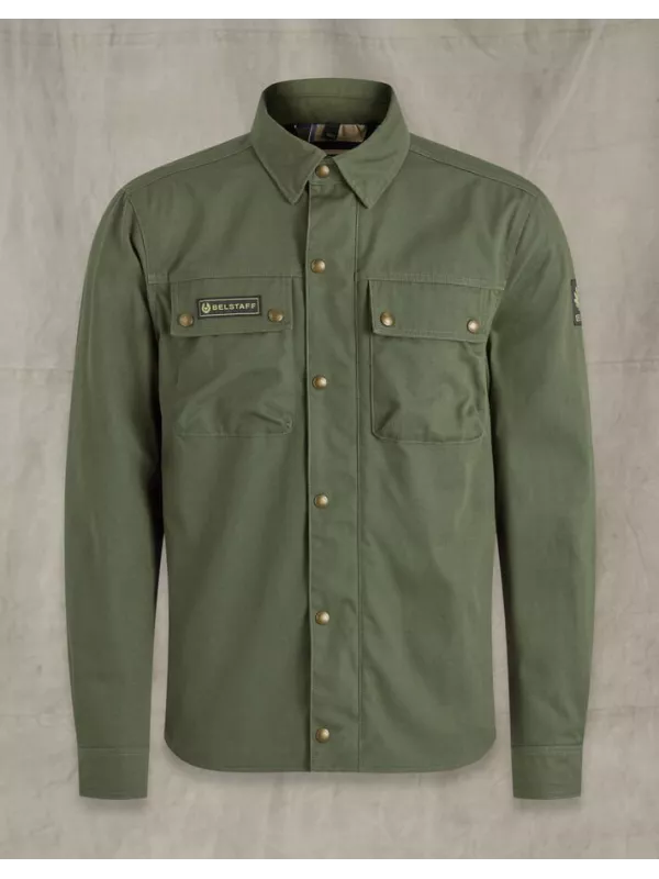 Blouson Moto Vintage Homme Textile Mansion-Belstaff