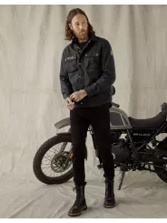 Blouson Moto Vintage Homme Textile Mansion-Belstaff