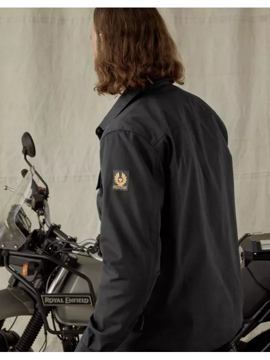 Blouson Moto Vintage Homme Textile Mansion-Belstaff