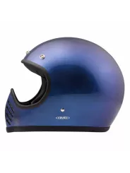 Casco integral Seventy Five Azul Metalizado - DMD