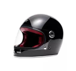Casco Integral Full Moon - Mârkö (Negro/Rojo)