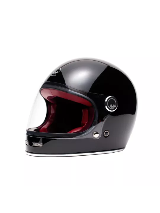 Casque Integral Full Moon - Mârkö (Noir/Rouge)