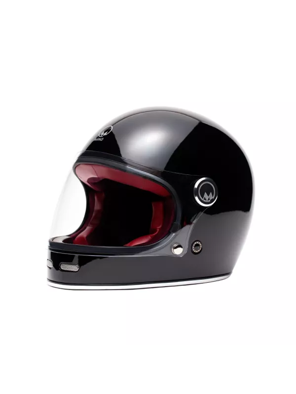 Casque Integral Full Moon - Mârkö (Noir/Rouge)