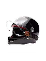 Casque Integral Full Moon - Mârkö (Noir/Rouge)