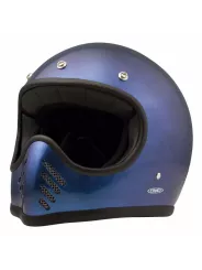 Casco integral Seventy Five Azul Metalizado - DMD