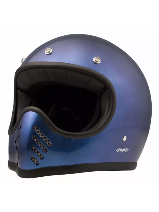 Casco integral Seventy Five Azul Metalizado - DMD