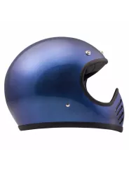 Casco integral Seventy Five Azul Metalizado - DMD