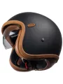 Capacete Vintage Platinum U9 Bm Couture Laranja - Premier