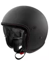 Vintage U9 Bm Black Couture Orange Open Face Helmet - Premier