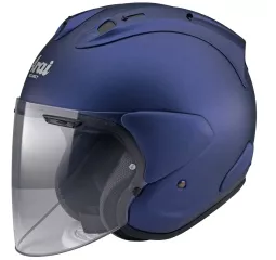 Sz/R Vas Open Face Helmet Matt Blue - ARAI