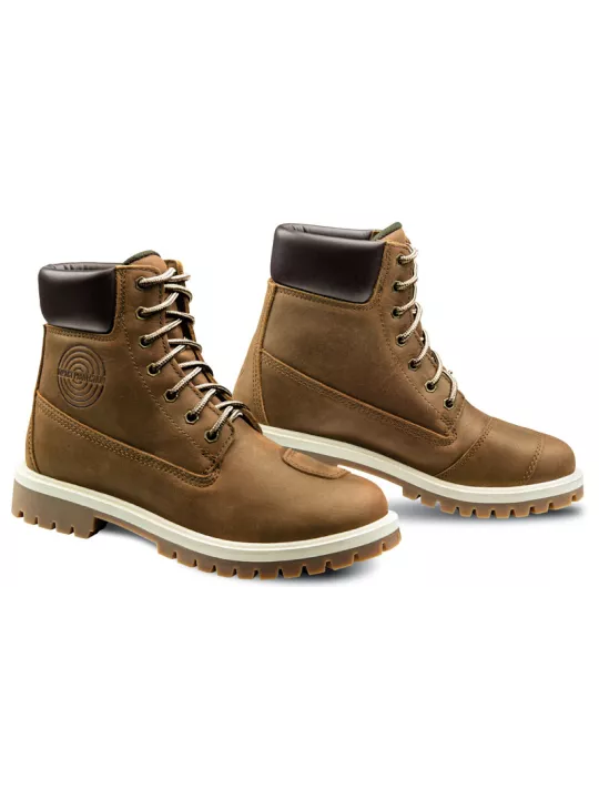 Bottines Cuir/Textile Mud Wp Lady - Ixon