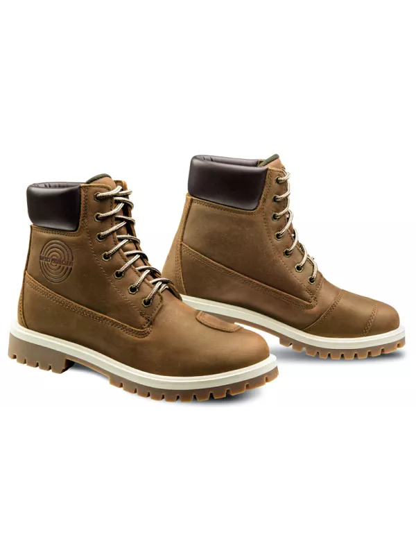 Bottines Cuir/Textile Mud Wp Lady - Ixon
