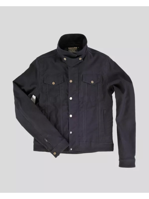 Blouson Black Jacket - Rokker