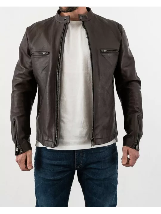 Chaqueta de cuero Commander - Rokker