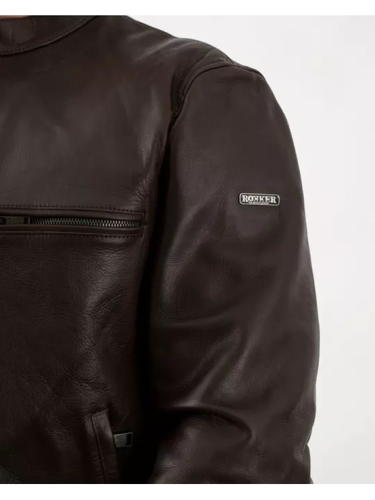 Chaqueta de cuero Commander - Rokker