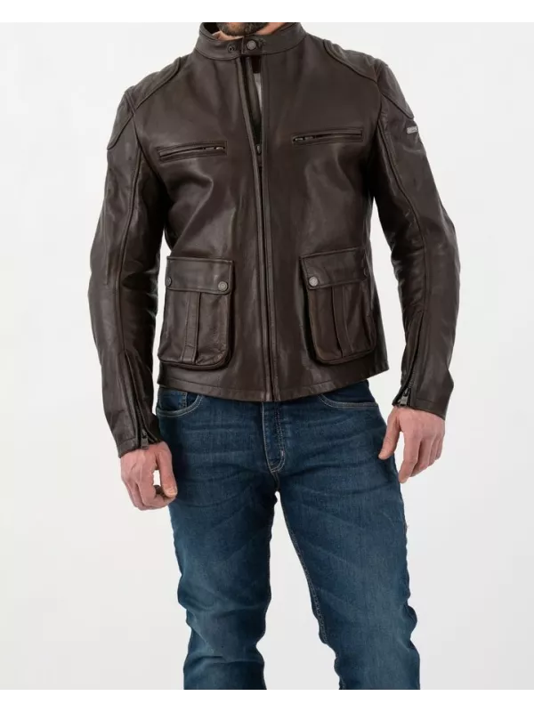 Goodwood Lederjacke - Rokker