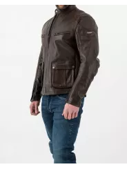 Goodwood Leather retro jacket- Rokker