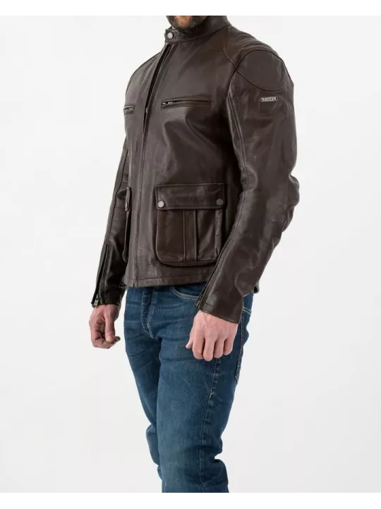 Goodwood Leather retro jacket- Rokker
