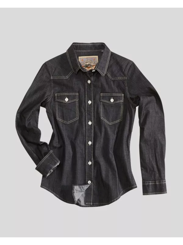 Chemise Moto Maine Selvage Jeans - Rokker