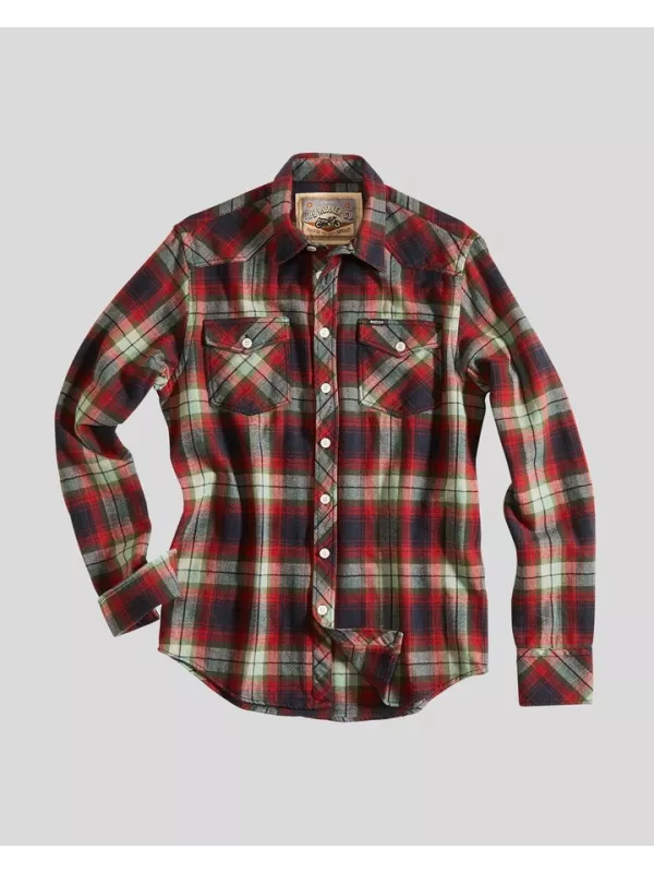 Chemise Moto Homme Lincoln - Rokker