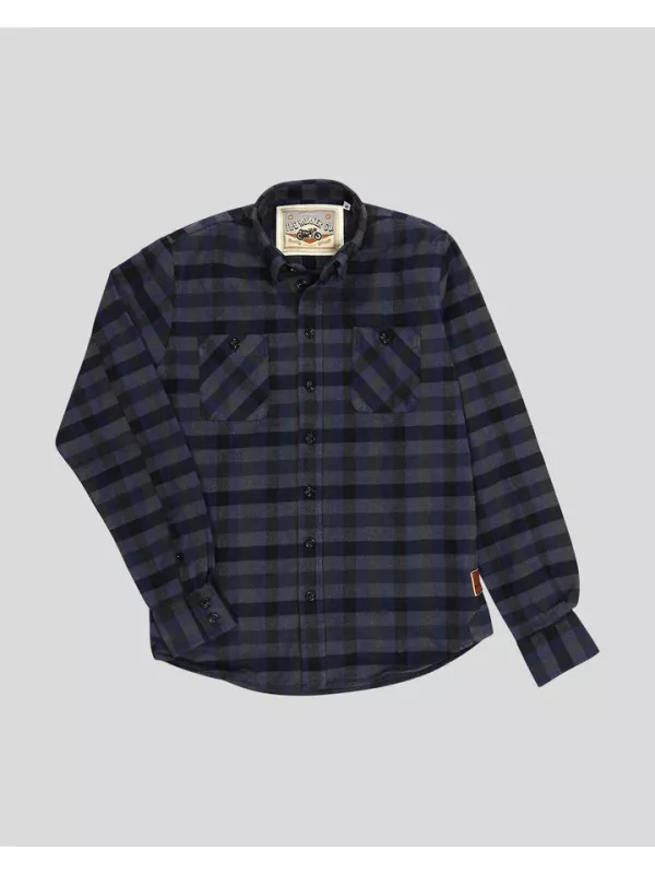 Chemise Moto Jackson Flannel - Rokker