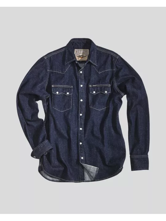 Chemise Moto San Francisco Selvage Denim - Rokker