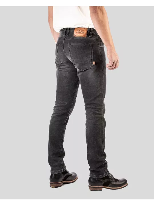 Jean Rokkertech Tapered Slim Black - Rokker