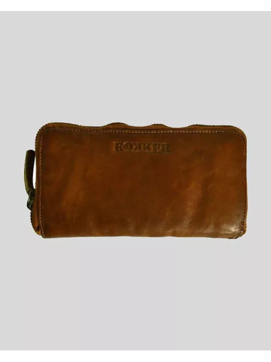 Portafoglio da donna Big Cognac - Rokker