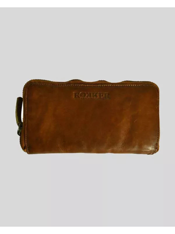 Portafoglio da donna Big Cognac - Rokker