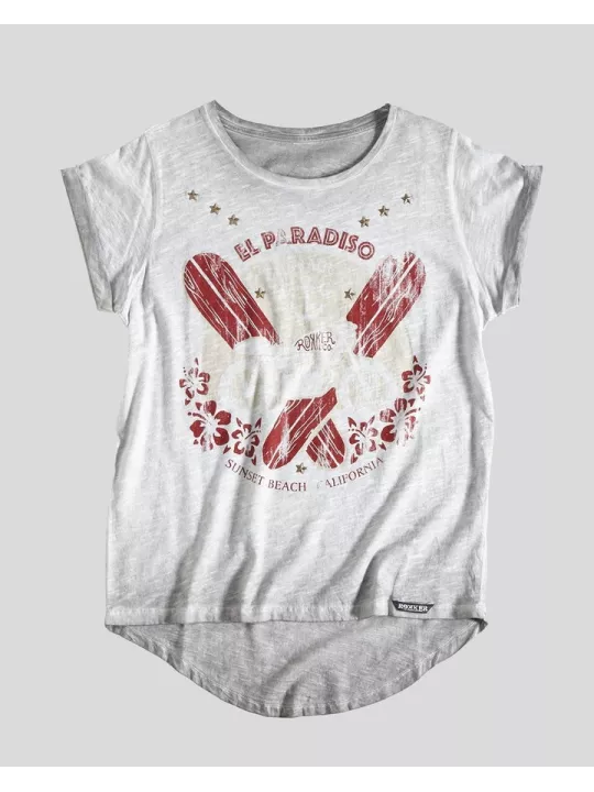 T-Shirt Femme El Paradiso - Rokker