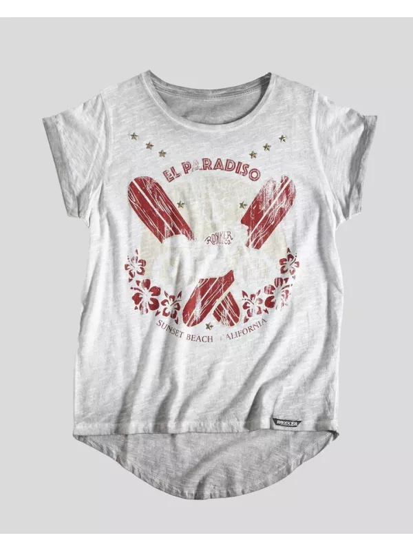 T-Shirt Femme El Paradiso - Rokker
