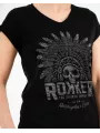 T-Shirt Femme Indian Bonnet - Rokker