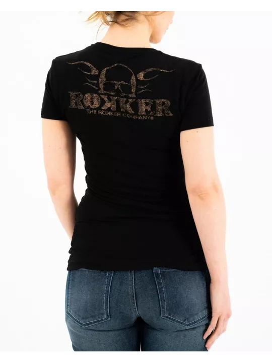 T-Shirt Femme Performance Trc Logo - Rokker