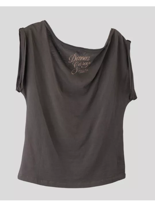 T-Shirt Femme Shovel Heart Loose - Rokker