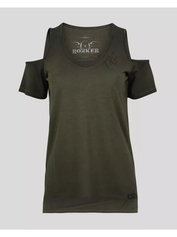 T-Shirt Femme Trc Shoulderfree - Rokker