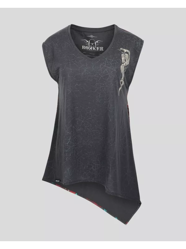 T-Shirt Long Femme Cobra - Rokker