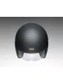 J.O Mat Black Open Face Helmet - Shoei