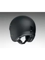 J.O Mat Black Open Face Helmet - Shoei