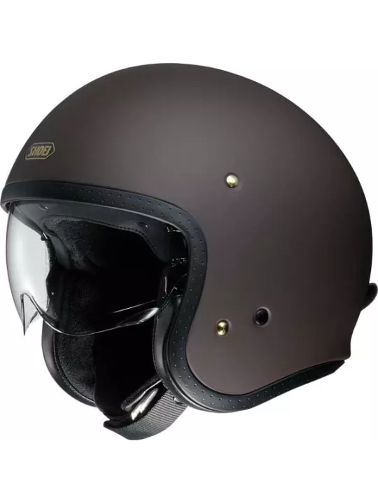 Casque Jet J.O Mat Brown - Shoei