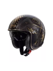 Casque Premier Vintage Carbon Nx Gold Chromed