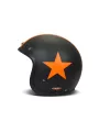 Casque Jet Vintage Star Orange - Dmd