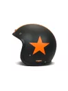 Casque Jet Vintage Star Orange - Dmd