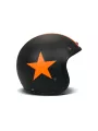 Casque Jet Vintage Star Orange - Dmd