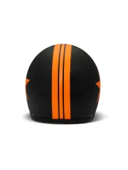 Casque Jet Vintage Star Orange - Dmd